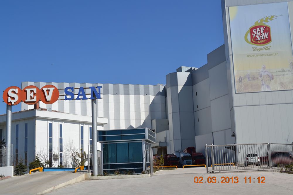 Şevsan Un fabrikası, Ankara 1. Organize Sanayi Bölgesi